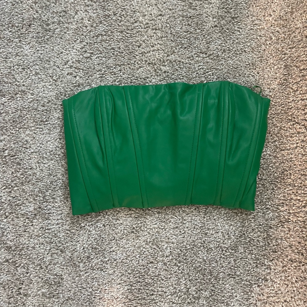 Green Zara Top